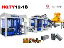 QT12-18 fully-automatic block making machine line