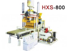 HXS800 Fully Automatic Double Press Concrete Brick Machine